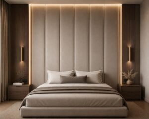 VERTICAL CHANNEL LUXURY BED